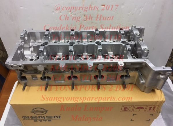 6710101020 6710102020 6710103020 6710102220 Cylinder Head Stavic Sv2.0 Korando C G4 Rexton Actyon Sports 2 D20R D20F Engine