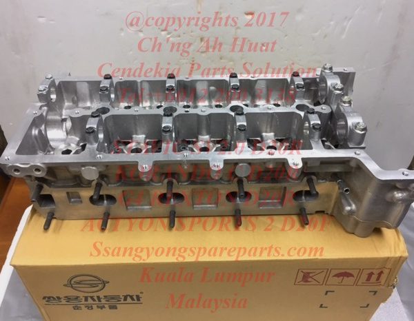 6710101020 6710102020 6710103020 6710102220 Cylinder Head Stavic Sv2.0 Korando C G4 Rexton Actyon Sports 2 D20R D20F Engine