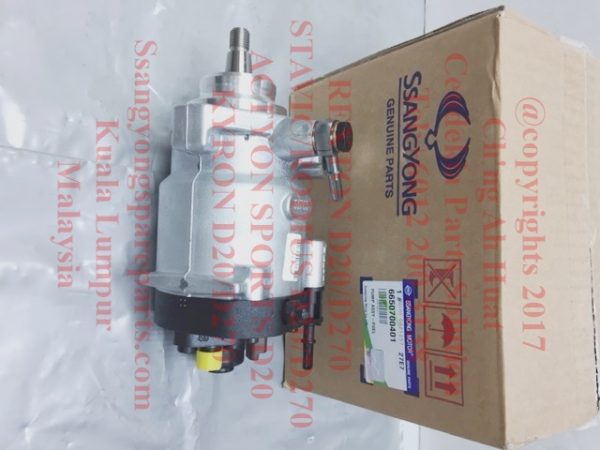 6650700201 6650700401 Pump Fuel High Pressure Rexton Stavic Rodius Kyron D20 Engine D270 Engine